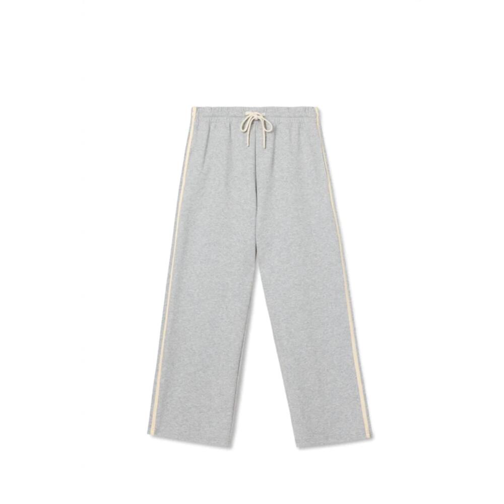 NEW PERFECTWHITETEE claud pureform cropped pants in heather grey - Picture 5 of 5